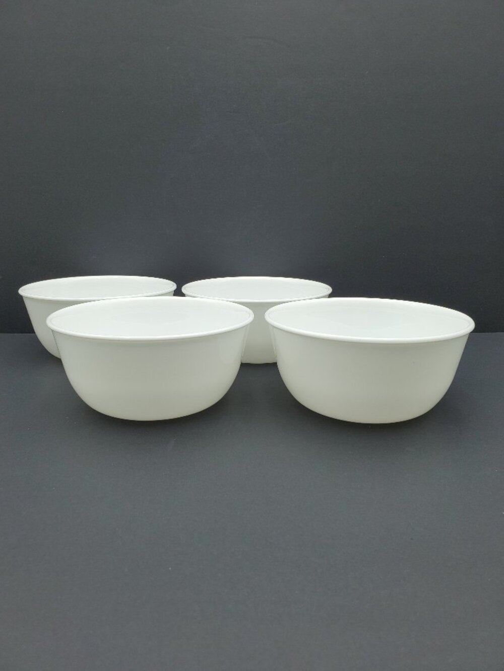 Corelle Winter Frost White Large 28 Oz Soup Bowls Deep Cereal Souper Bowls